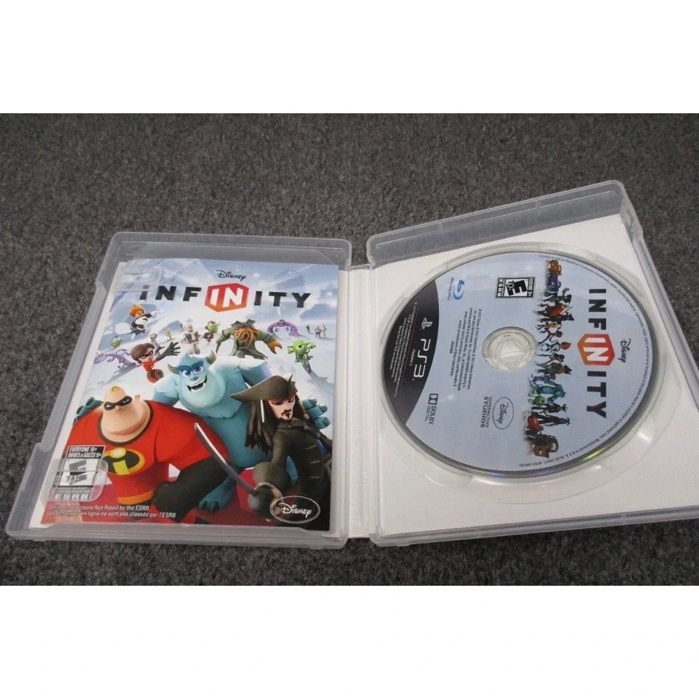 Disney Infinity‎ Sony PlayStation 3 PS3 Game Disc Manual and Case 2013 Disney